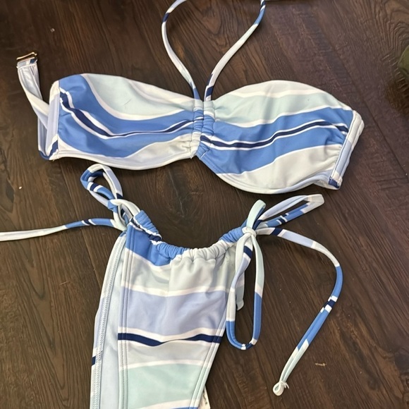 Hollister Other - Hollister striped bikini set